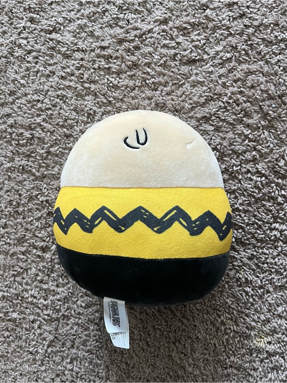Squishmallows Peanuts Charlie Brown Charles Schulz 10” Plush - Picture 2 of 2